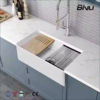 Wholesale Fine Fire Clay Ceramic Sink Basin for Kitchen 
