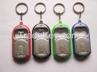 LED KEYCHAIN light with bottle opener