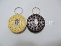 LED biscuit keychain