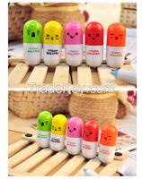 Personality lovely pills ballpoint 0.5mm Cute stationery Student prizes vitamin novelty pen plastic ball pen