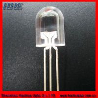 8mm bi-color  led diode diffused