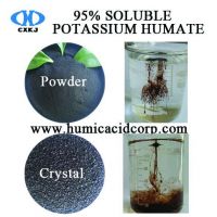 High purity and water solubility POTASSIUM HUMATE powder,crystal,granlue,falkes