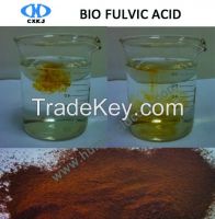 Bio fulvic acid from plants resource in yellow powder