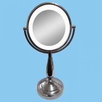 Cosmetic mirror with light, magnifying mirror table lamp