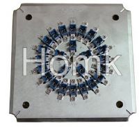 SC connector fiber polishing fixture