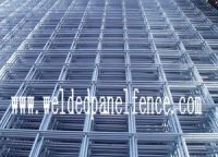 galvanized welded wire mesh panel