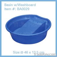Basin with Washboard