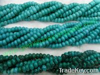 Natural Turquoise  Beads/barrel Shape/semi-precious Stone Beads