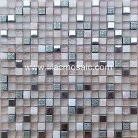glass mix stone mosaic backsplash-china mosaic wholesale