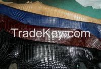 Genuine Nile Crocodile Skin Leather