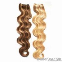 Chinese/indian remy silky straight human hair weaving, wefts