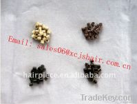 copper micro ring, silicone micro link, screwed micro rings, silicone mic