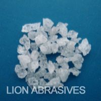 White fused aluminium oxide abrasive products