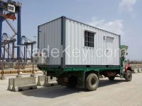 Twenty foot and forty foot container