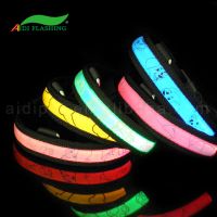 LED reflective dog collars
