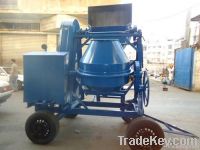 mobile concrete mixer