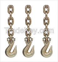 G80 lifting chain with hooks