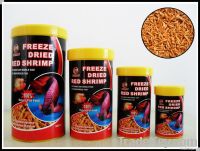 Freeze dried red shrimp