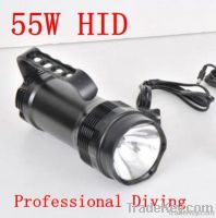 55W HID 3 Modes Diving Light With 6600mah battery Kit