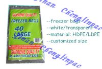 food bags .plastic bags for food, freezer bags , coller bags