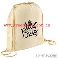 cotton drawstring backpack