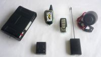 FM two way car alarm system with engine start