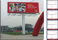 outdoor column billboard