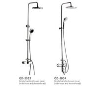 single handle shower mixer(with hose and showerhead)