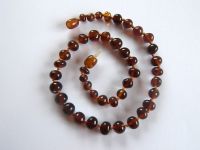 Natural Baltic Amber Baby Teething Necklace