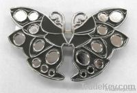 two-joint butterfly lady's fashion belt buckle