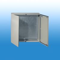 Double door metal distribution box