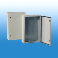 Metal distribution cabinet