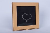 Wooden magnetic chalck board