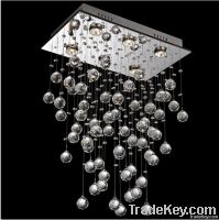 2013  hot sales  L500*W300*h800mm modern crystal ceiling light