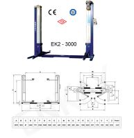 Two (2) post lift, car lift, auto lift