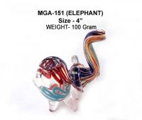 Glass Smoking pipes animal shape