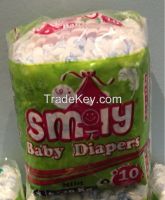Smily Disposable Baby Diapers Basic Range 
