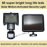 60 leds Solar Motion-Activated Security Light