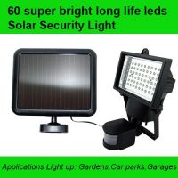 60 LED Solar Motion Security Light Outdoor Sensor Floodlight