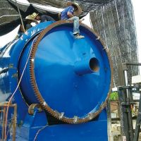 Hot sale high quality patented used tyre pyrolysis plant to fuel oil