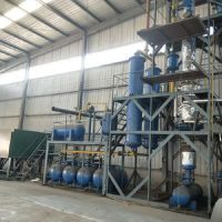 High capacity continuous hot sale waste oil to diesel refining machine