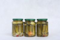 Pickled Cucumber Glass Jar