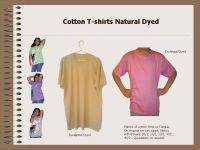 Organic Cotton T-shirts  (Natural Dyed)