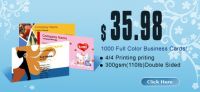 250 Full Color Bussiness Cards