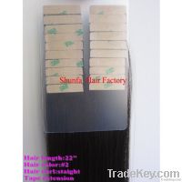 Top quality tape hair extension