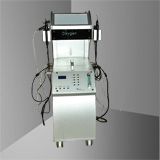 Supersonic injecting oxygen for activating skin machine