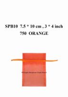 Organza Pouch  SPB10  Orange