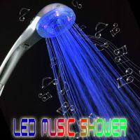 led music shower