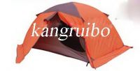 double layer camping tent with skirt