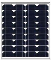 45w Mono Solar Panel Charger for 12v Battery